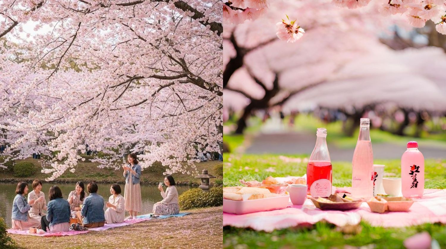 Du khách thưởng hoa anh đào bên dòng sông yên bình, cảm nhận trọn vẹn không khí lễ hội mùa xuân Nhật Bản